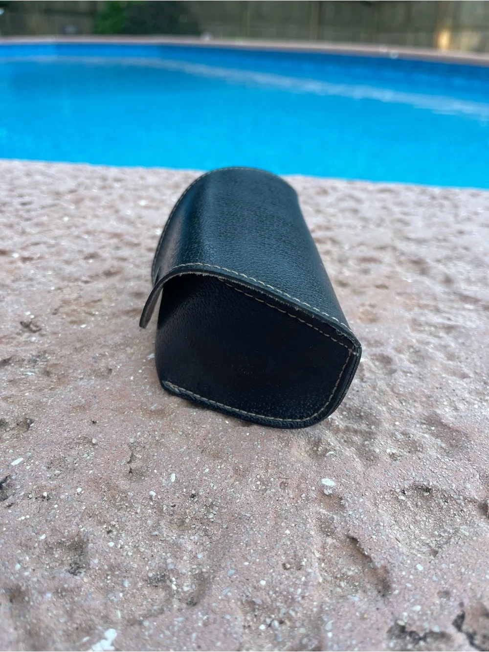 kate spade Black Gloss Sunglasses with Dark Blue Tint